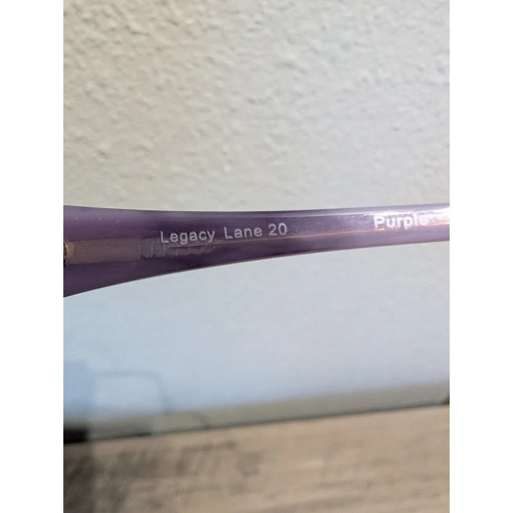 Legacy Lane 20 Purple Eyeglass Frames 54-15-140 Foster Grant